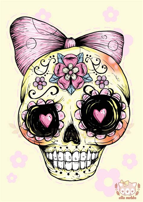 Sugar Skull Illustration 4